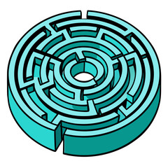 maze or labyrinth game