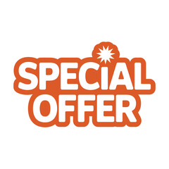 Special offer announcement graphic design