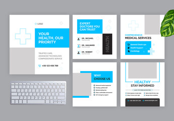 Modern Medical Social Media Design