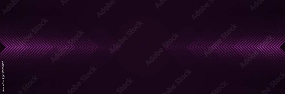 Poster geometric arrow shape gradient directional line with lighting effect-abstract creative modern elegan