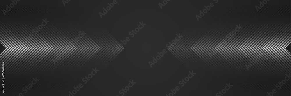 Poster geometric arrow shape gradient directional line with lighting effect-abstract creative modern elegan