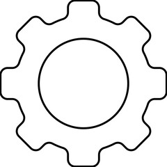 Setting single icon vector illustration