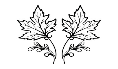 black and white flower