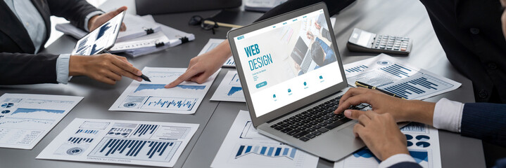 Website design software provide brisk template for online retail business and e-commerce