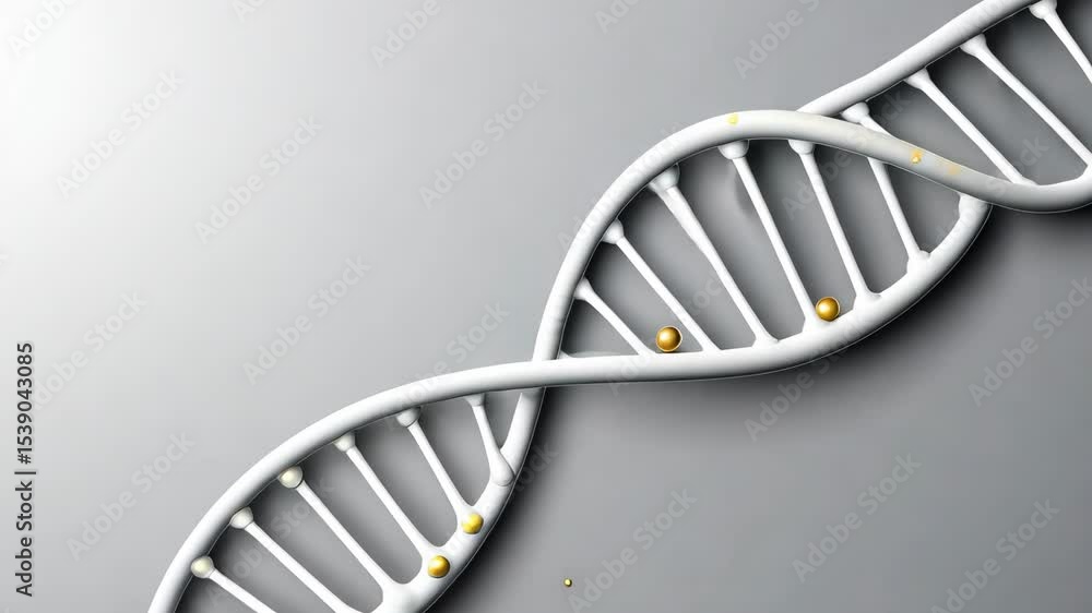 Poster discover the intricate design of dna through detailed 3d models showcasing its helical structure and