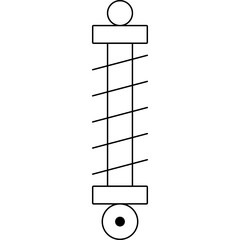 Shocks single icon vector illustration