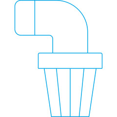 Plant single icon vector illustration