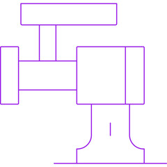 Machines single icon vector illustration