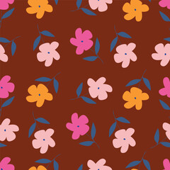 digital printing textile pattern wallpaper flower allover