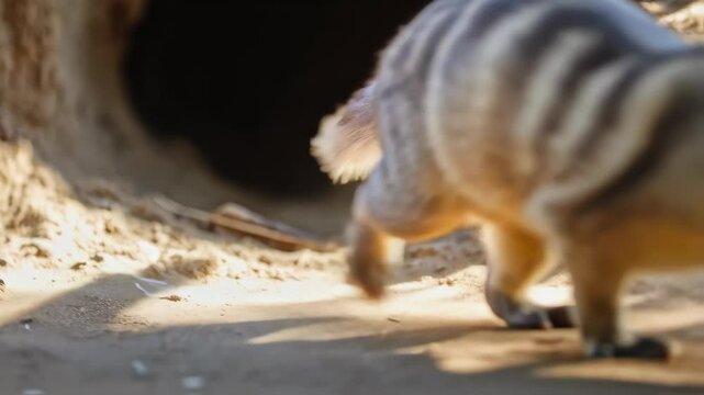 numbat the way out of the nest