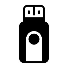USB Flash Drive Vector Icon