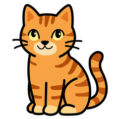 Cat, cat vector, cat vector art, cat vector illustration for motion graphics