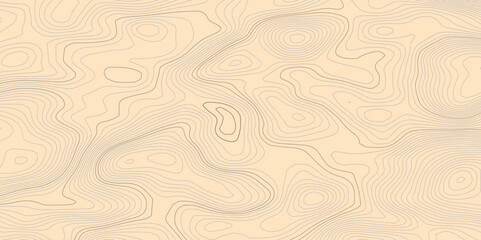 Abstract topography map contour line modern design with White background with topographic wavy pattern design. 