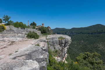 Acantlados de Siurana at the bottom of the Virgin Mary Church