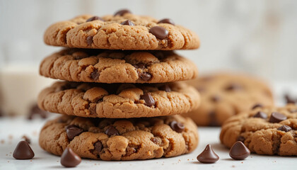Delicious Chocolate Chip Cookies: A Tempting Treat .
