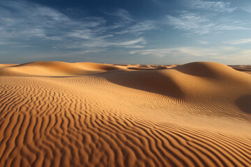 sand dunes in the desert