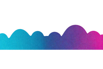 Vibrant gradient wave design transitions smoothly from blue to pink, creating dynamic and modern abstract pattern. smooth curves and color blend evoke sense of creativity and energy