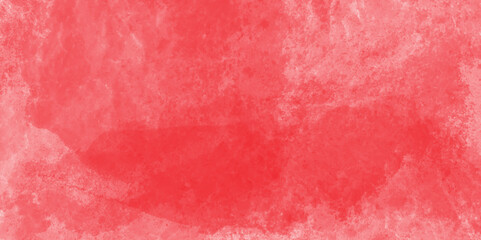 Abstract watercolor red grungy vintage style texture with seamless pattern and creative monochrome design modern background, bright red paint surface distress overlay texture grunge abstract design.