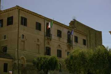 old building in rome italy