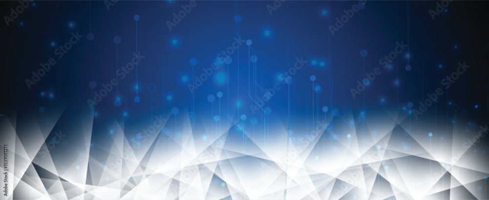 Poster abstract high technology and science background. technological style