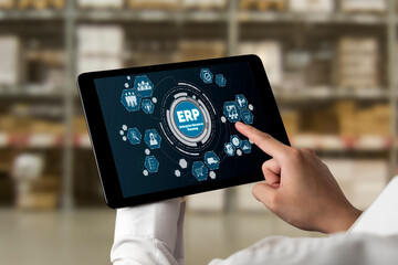 ERP enterprise resource planning software for modish business to plan the marketing strategy