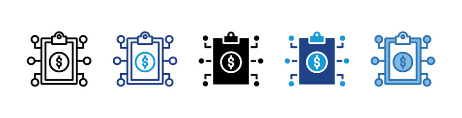 Finance Report Ai Icon
