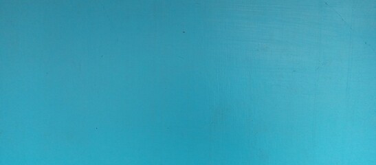 Smooth Aqua Blue Painted Wall Texture Background