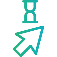 Timer single icon vector illustration