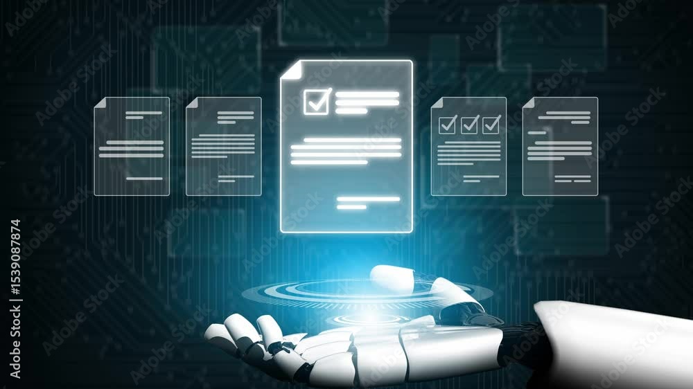 Poster online document management, cloud-based document access, secure digital file storage, paperless docu