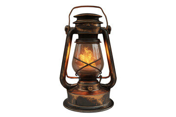 Classic Lantern Isolated – Transparent Background Lighting Element