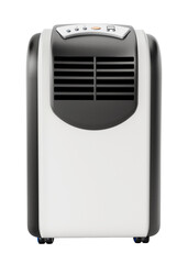 Generic illustration of mobile air conditioner on transparent background. 3D illustration