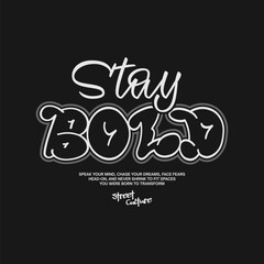 Streetwear Typography Designs, Typography Quotes Graphic Designs, Vector Streetwear Graphic, Simple Graphic Tee Shirt, Urban T-shirt Design, Streetwear T-shirt Graphic