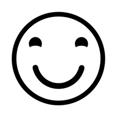 Fototapeta premium Smiling Face with Smiling Eyes