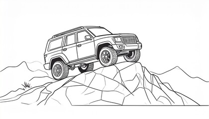 Off-Road Vehicle Vector