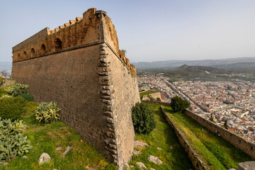 Greece, Nafplio, Palamidi Fortress - 1 april 2024 -  Glimpse of the suggestive Palamidi fortress in Nafplio