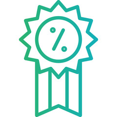 Badge single icon vector illustration