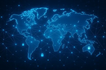 Encrypted Global Network Map