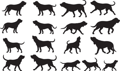 Bloodhound Silhouettes
