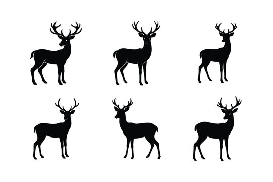dear silhouette bundle design
