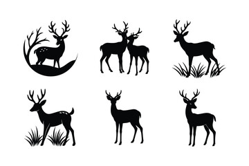 dear silhouette bundle design