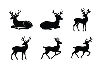 dear silhouette bundle design