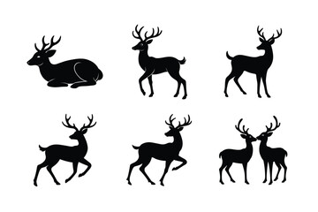 dear silhouette bundle design