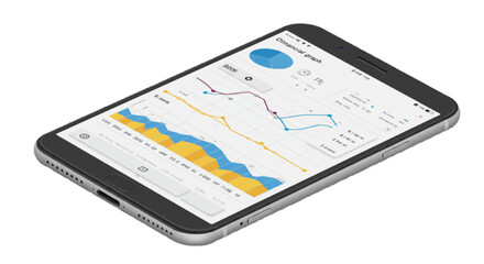 mobile phone with map