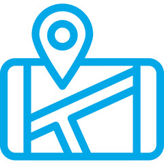 GPS single icon vector illustration