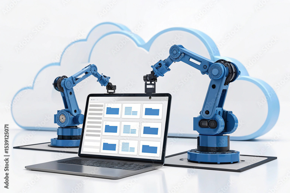 Poster robotic process automation in cloud computing data management and efficiency