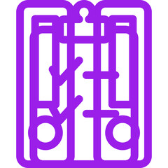 Files single icon vector illustration