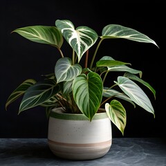 Green Plants in Pot for Home Decoration Air Purifying Office Decor