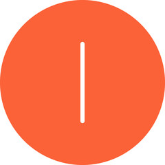 Dollar coin single icon vector illustration