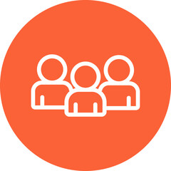 User single icon vector illustration