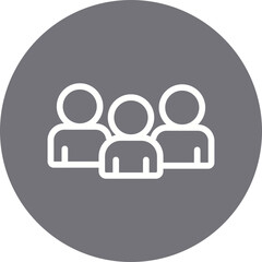 User single icon vector illustration